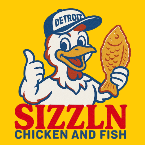 Sizzln Chicken & Fish Logo